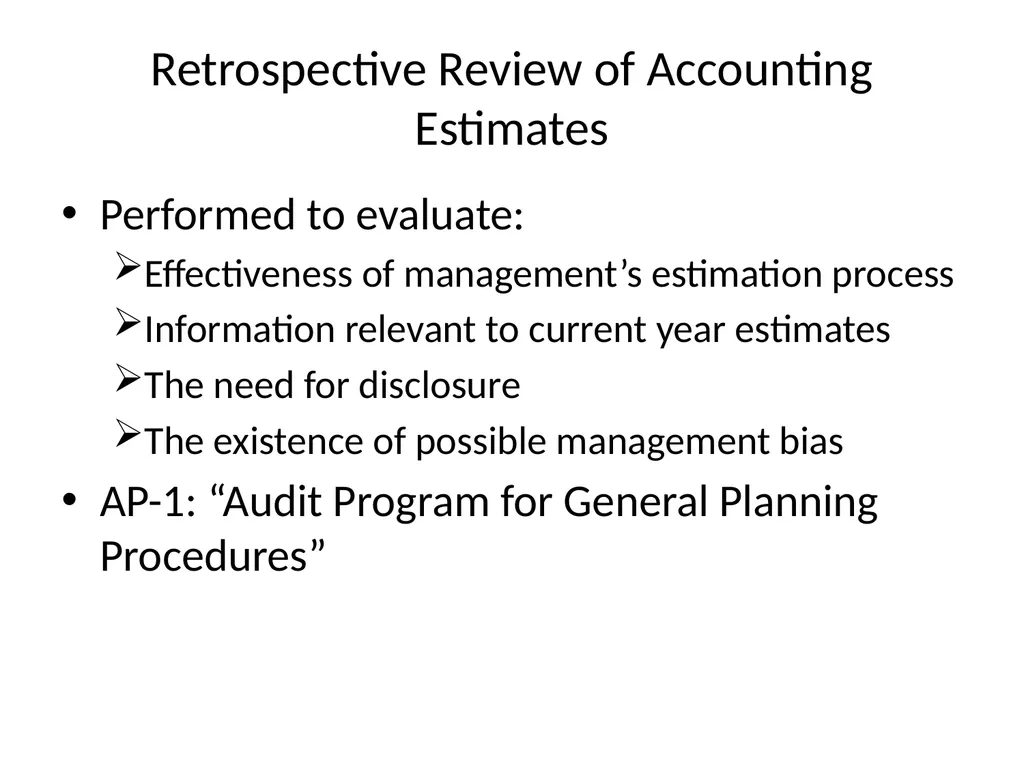 Understanding Audit Risk Assessment Objectives of - slide 38 of 61