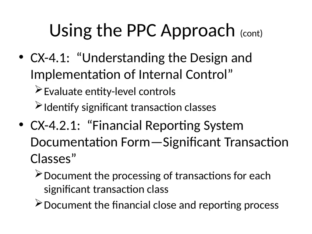 Understanding Audit Risk Assessment Objectives of - slide 31 of 61