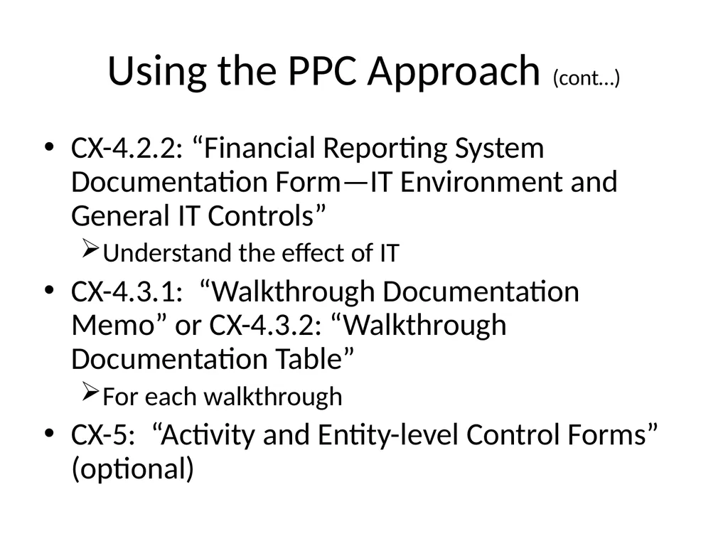Understanding Audit Risk Assessment Objectives of - slide 32 of 61