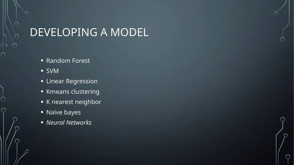Introduction to Machine Learning Chris Paradis - slide 28 of 37