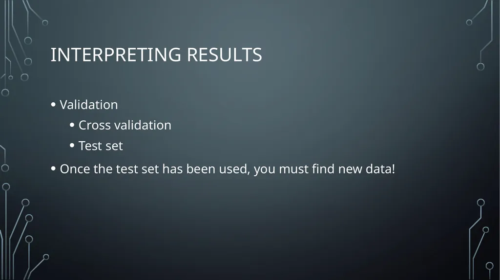 Introduction to Machine Learning Chris Paradis - slide 30 of 37