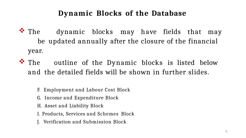 National Database of Cooperatives Ministry of - slide 8 of 22
