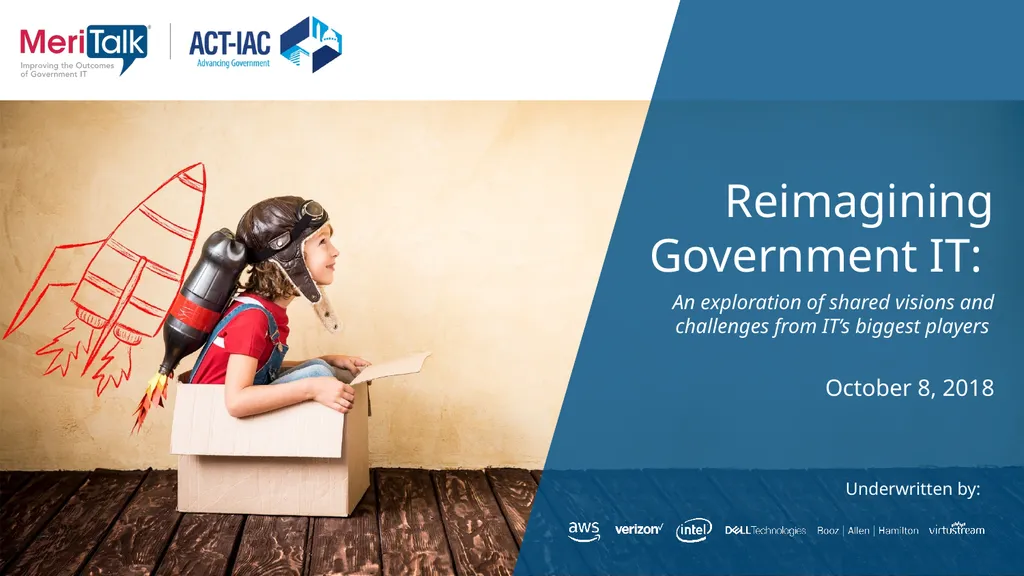 Reimagining Government IT: An exploration of