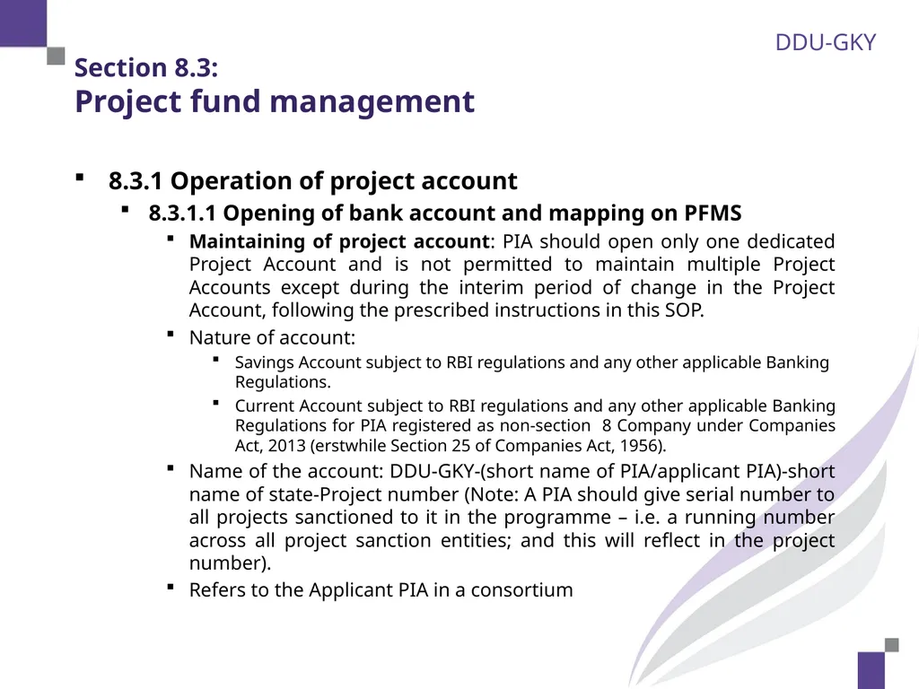 Section 8.1: Overview of financial monitoring 2 - slide 5 of 28