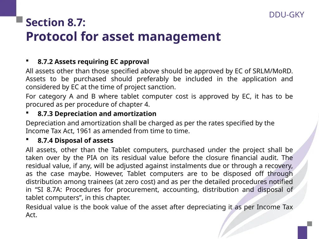 Section 8.1: Overview of financial monitoring 2 - slide 22 of 28