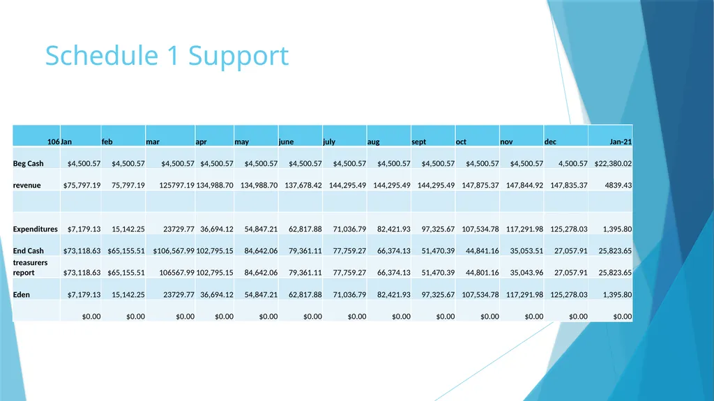 Annual Report and Audit Preparation There are no - slide 12 of 25