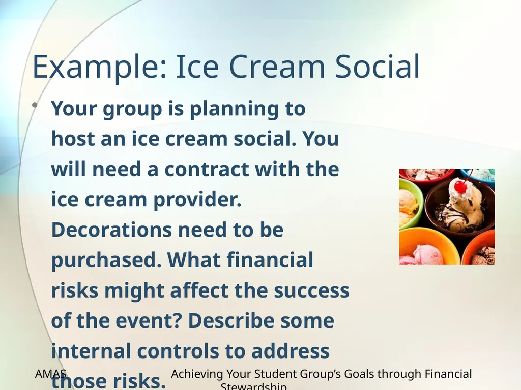 Achieving Your Student Group’s Goals through - slide 13 of 36