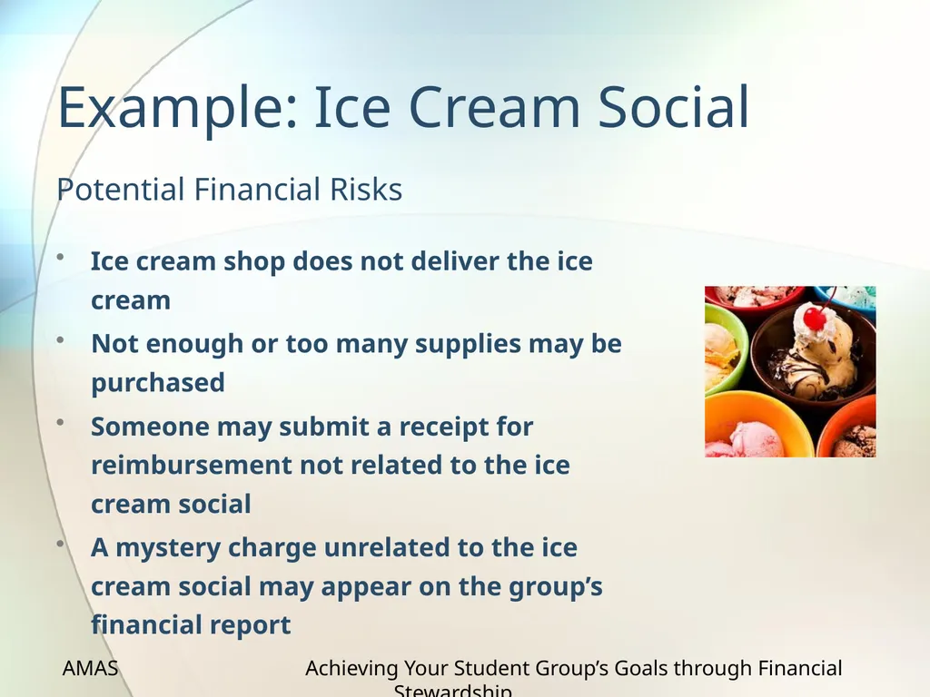 Achieving Your Student Group’s Goals through - slide 14 of 36