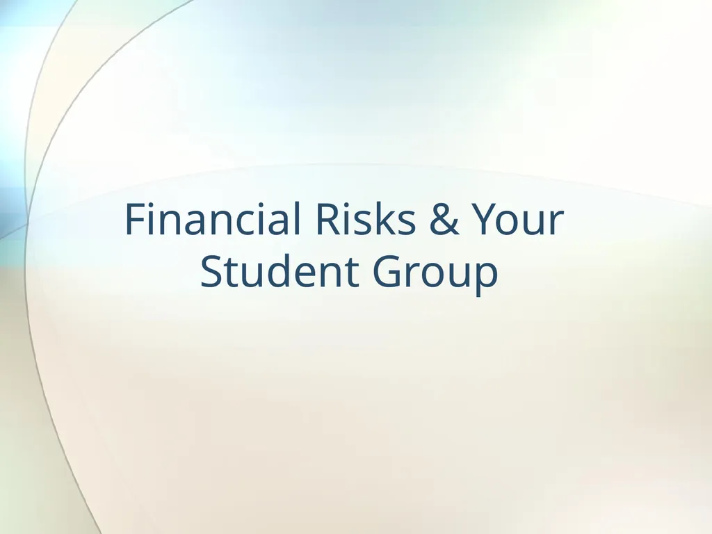 Achieving Your Student Group’s Goals through - slide 4 of 36