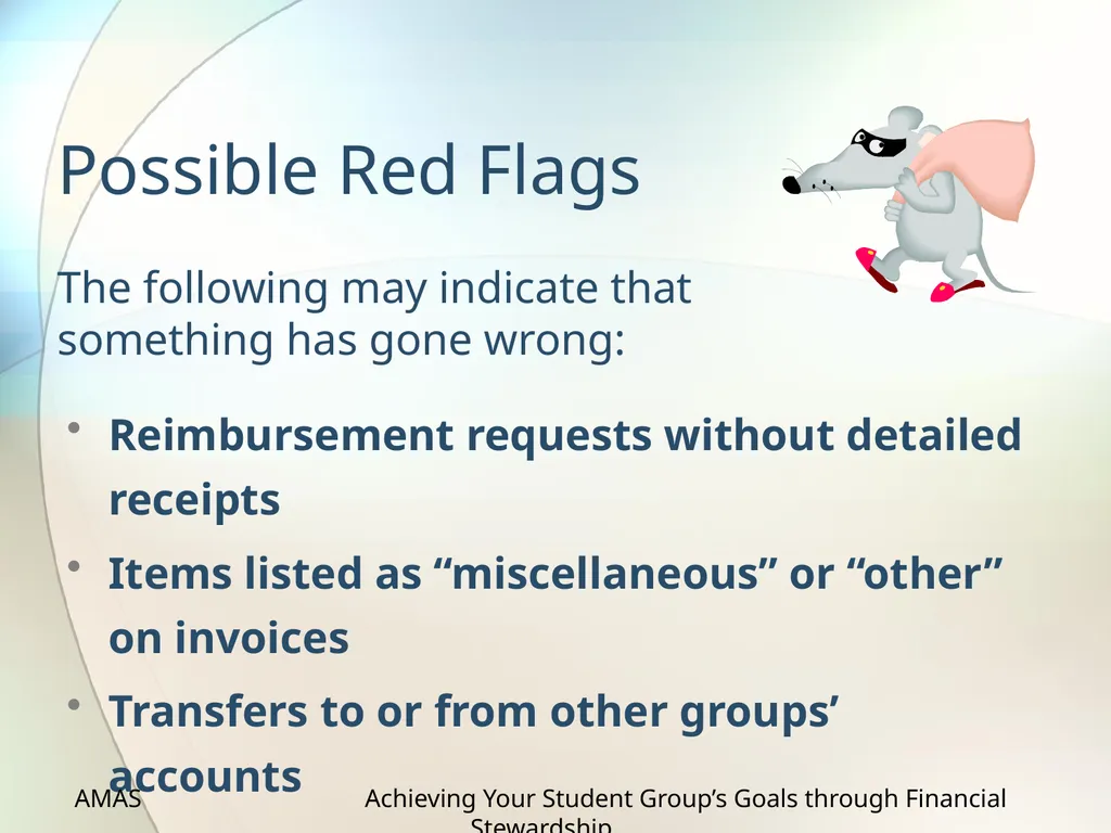 Achieving Your Student Group’s Goals through - slide 21 of 36