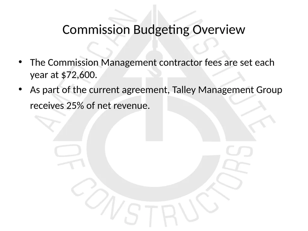 American Institute of Constructors Constructor - slide 22 of 35