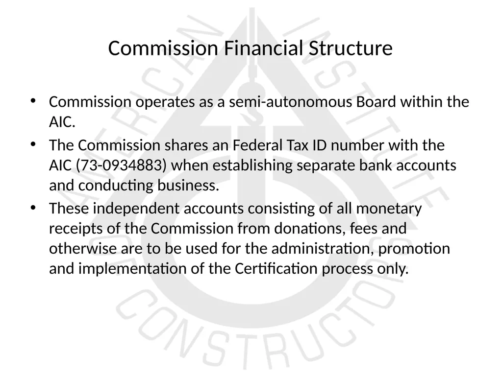 American Institute of Constructors Constructor - slide 23 of 35