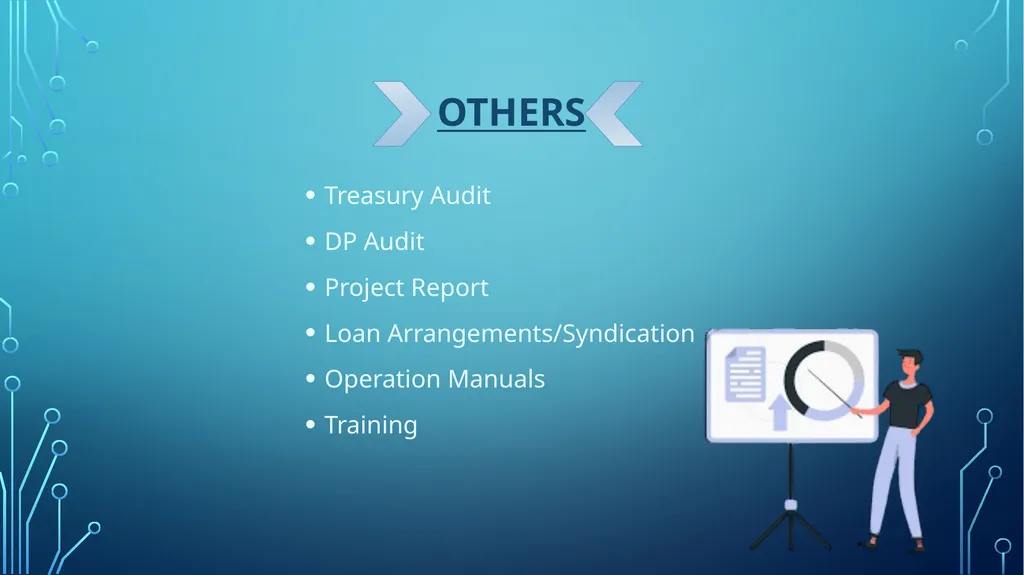 OPPORTUNITIES IN BANKING SECTOR APART FROM - slide 21 of 22