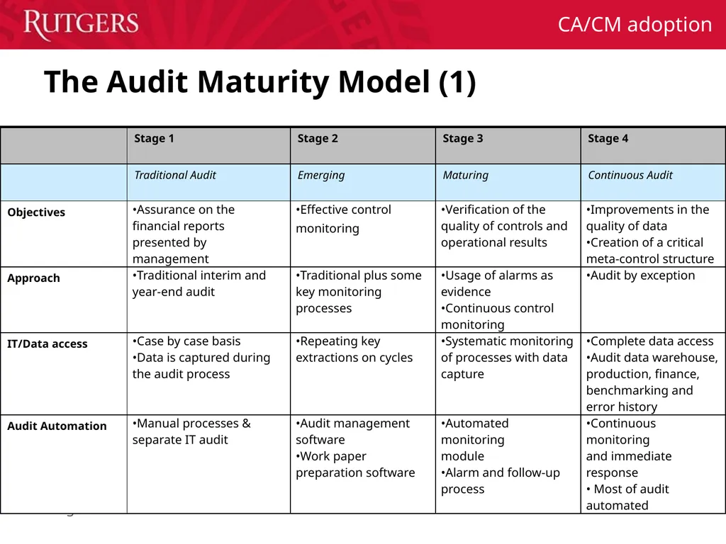 Continuous Auditing Technology Adoption in Leading - slide 4 of 13