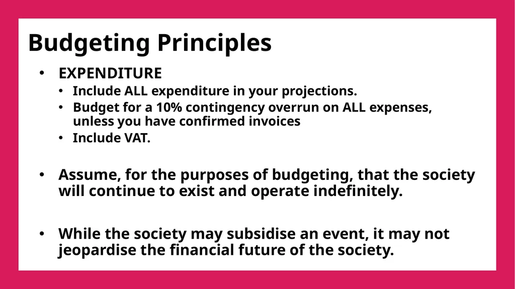 Treasurer Training Society’s Treasurer Training - slide 21 of 48
