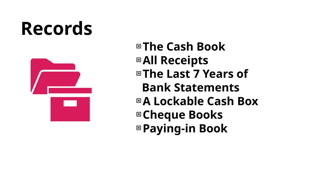 Treasurer Training Society’s Treasurer Training - slide 9 of 48