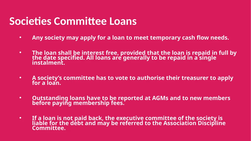 Treasurer Training Society’s Treasurer Training - slide 37 of 48