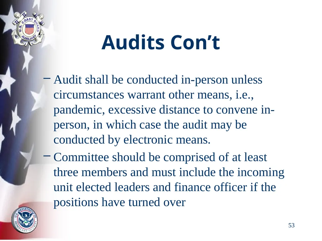 AUXILIARY FINANCIAL CONTROLS 2023 FALL DTRAIN 23 - slide 53 of 88