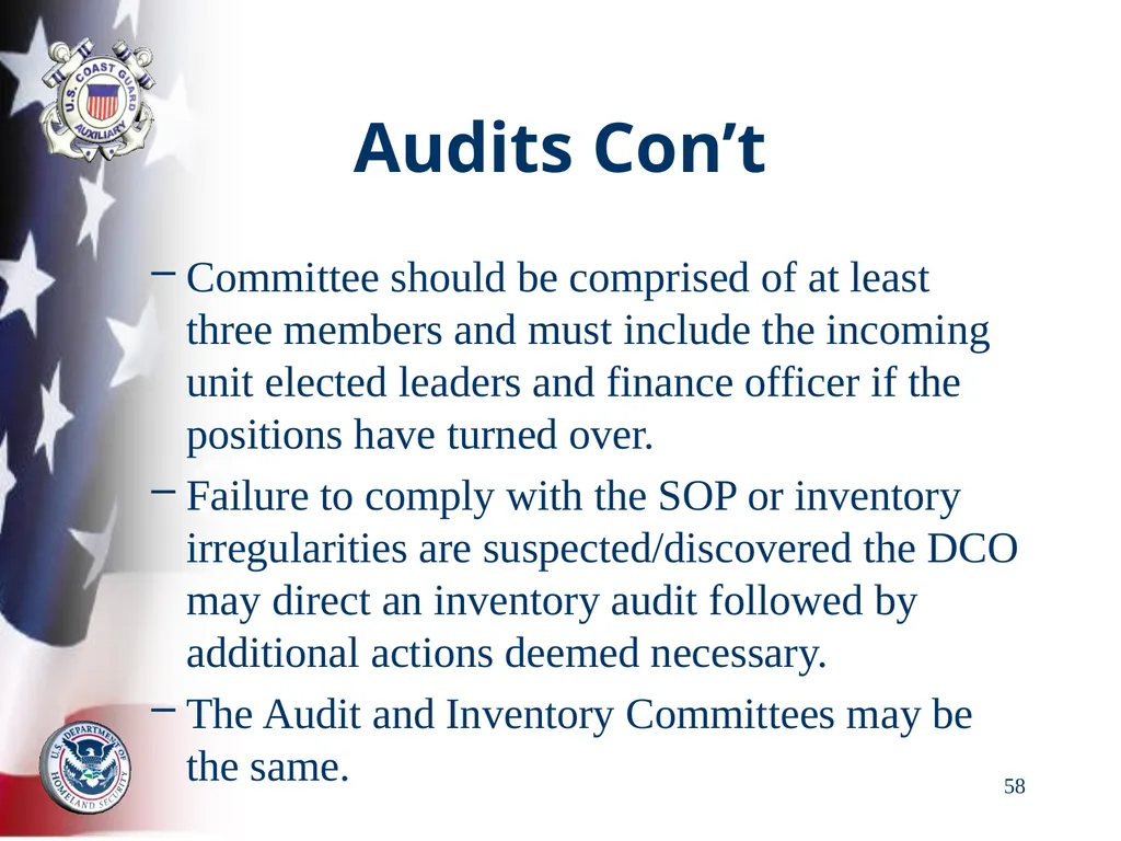 AUXILIARY FINANCIAL CONTROLS 2023 FALL DTRAIN 23 - slide 58 of 88