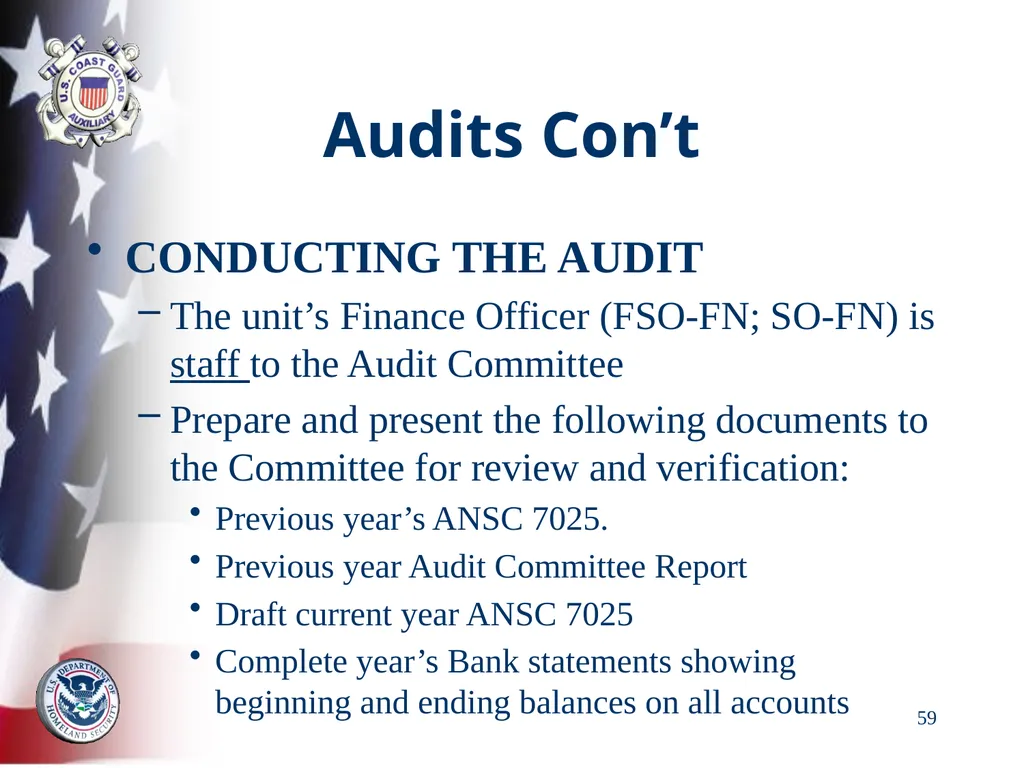 AUXILIARY FINANCIAL CONTROLS 2023 FALL DTRAIN 23 - slide 59 of 88