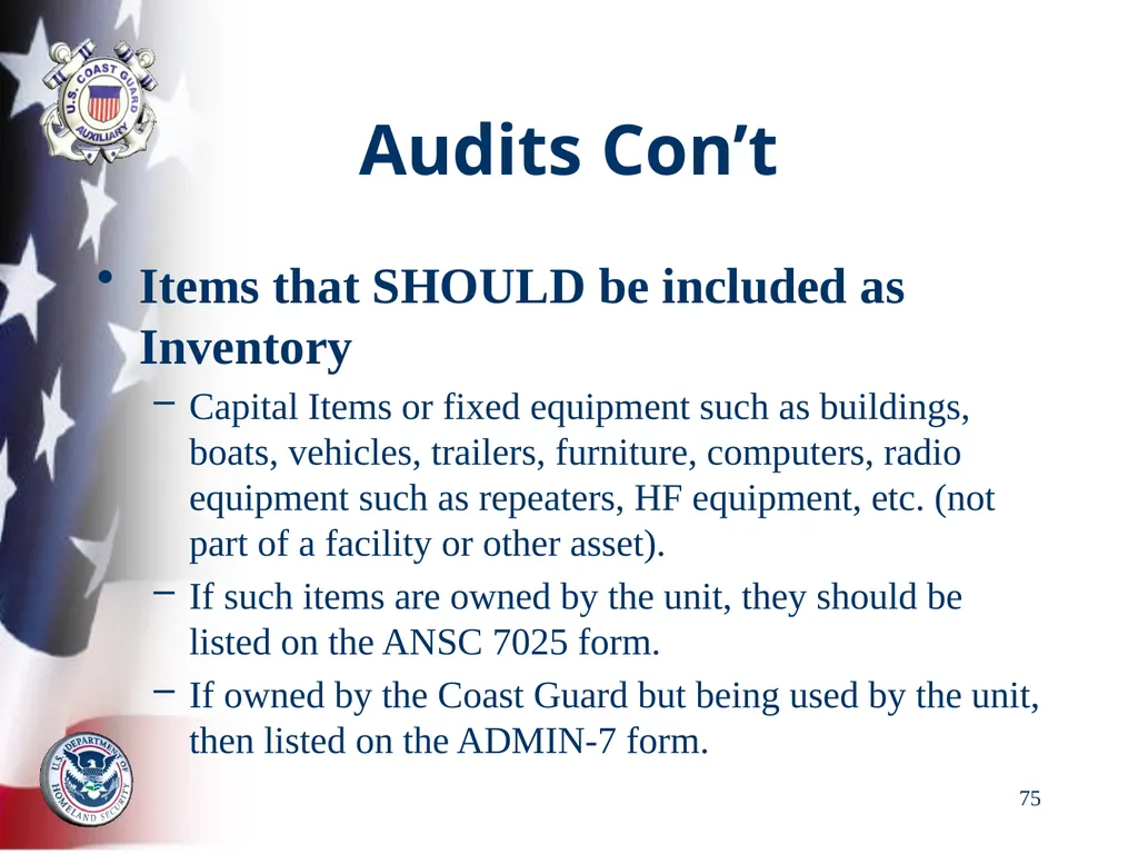AUXILIARY FINANCIAL CONTROLS 2023 FALL DTRAIN 23 - slide 75 of 88