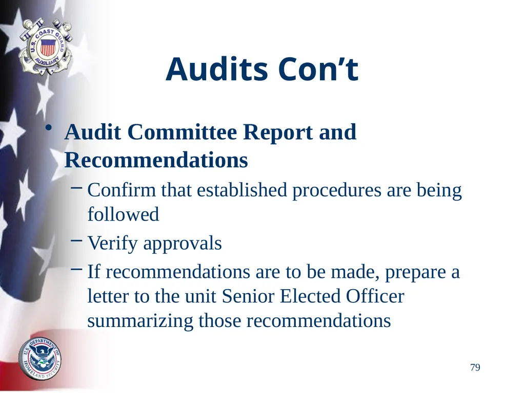 AUXILIARY FINANCIAL CONTROLS 2023 FALL DTRAIN 23 - slide 79 of 88