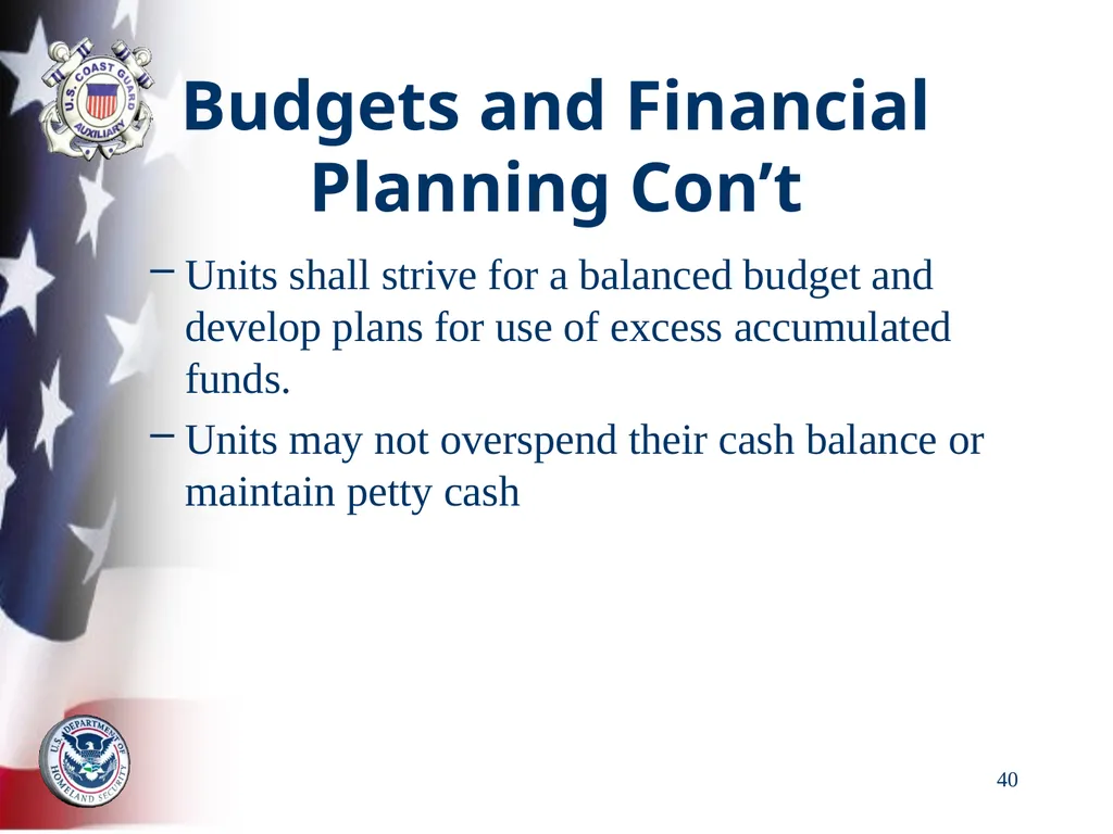 AUXILIARY FINANCIAL CONTROLS 2023 FALL DTRAIN 23 - slide 40 of 88