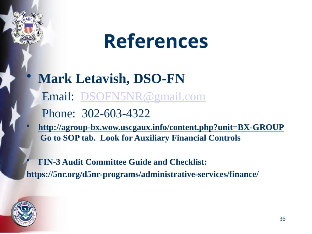 AUXILIARY FINANCIAL CONTROLS 2023 FALL DTRAIN 23 - slide 36 of 88