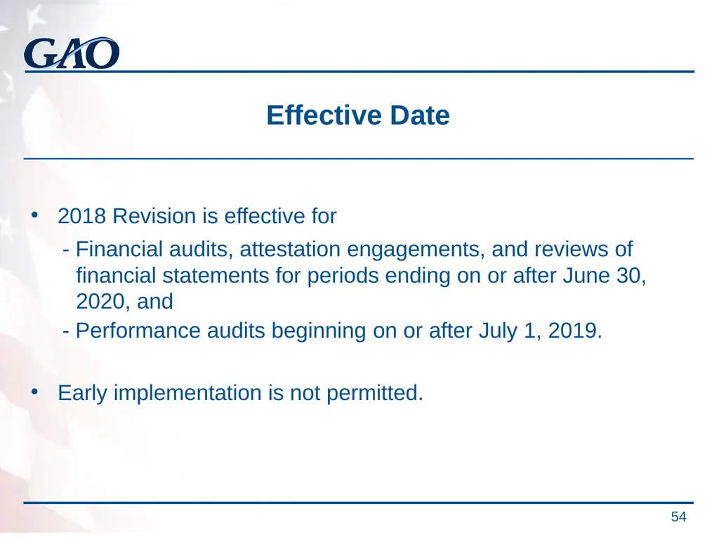 Update on the Developments in Government Auditing - slide 54 of 56
