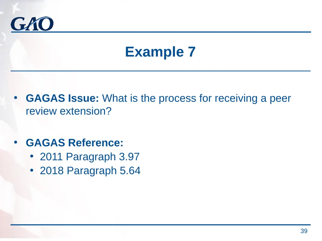 Update on the Developments in Government Auditing - slide 39 of 56