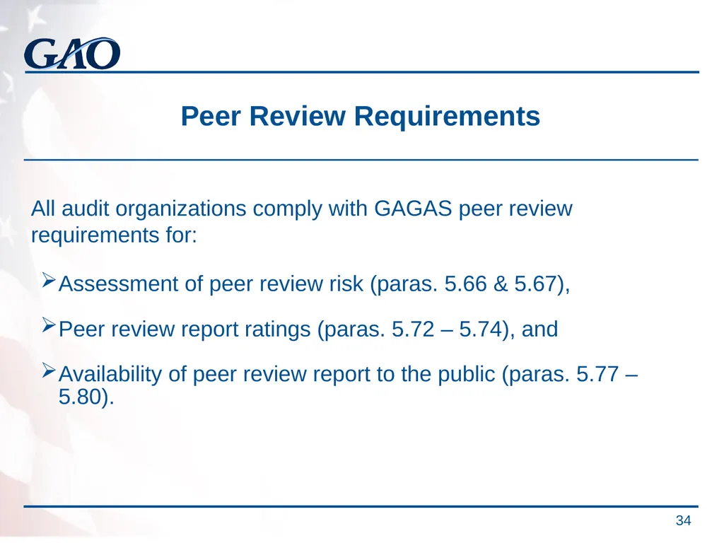 Update on the Developments in Government Auditing - slide 34 of 56