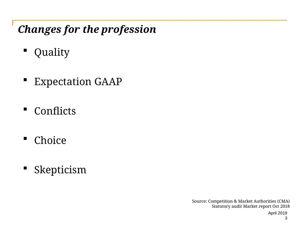 Audit Quality Issues and Audit Quality Indicators - slide 3 of 55