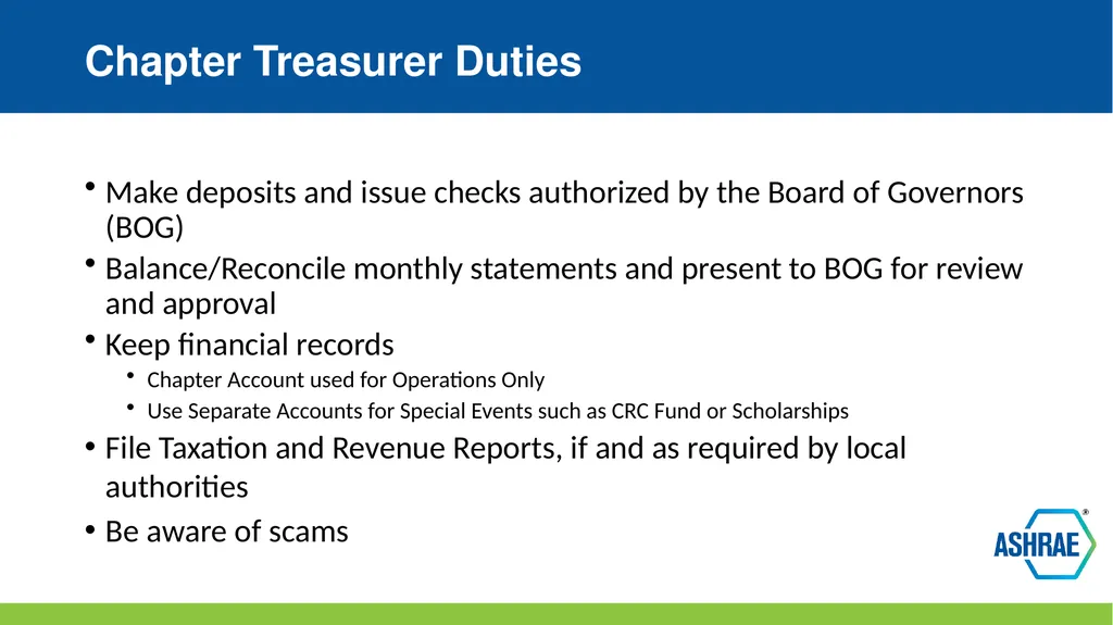 Financial Risk Management for Chapters Outside of - slide 3 of 19