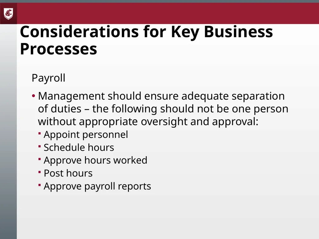 Audits and Internal Controls Presented by: Tami - slide 42 of 50