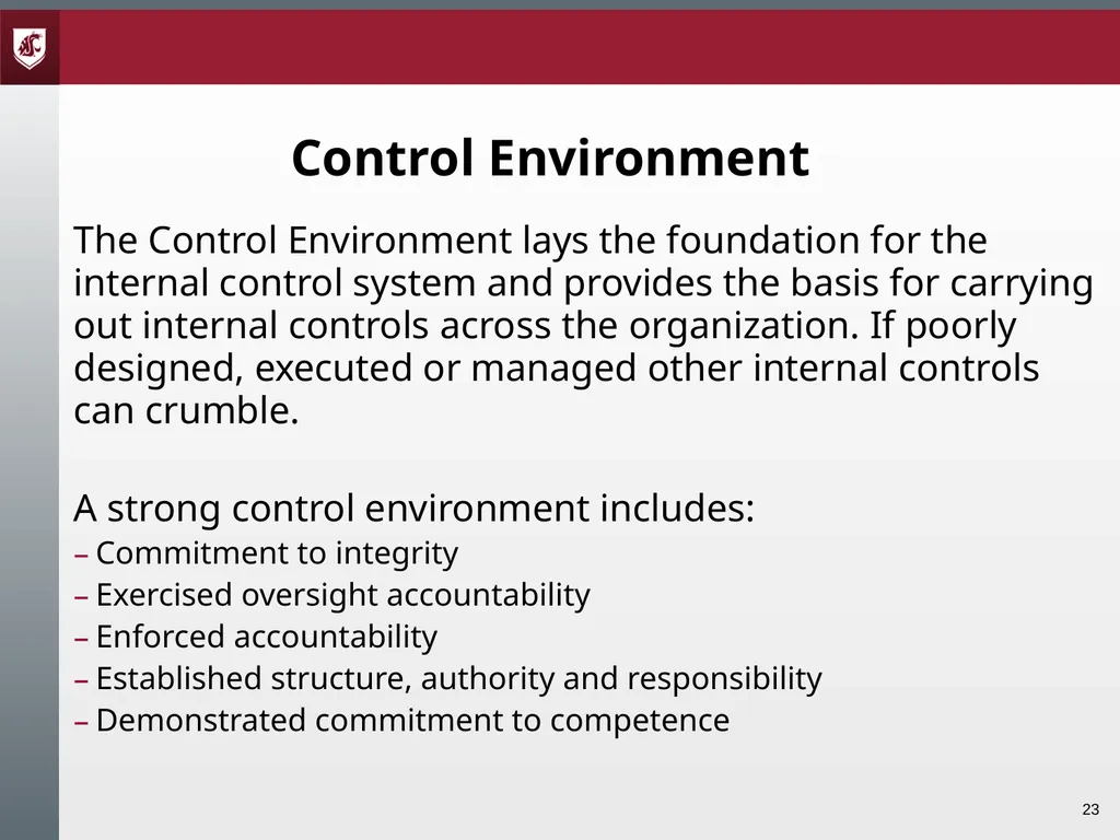 Audits and Internal Controls Presented by: Tami - slide 23 of 50