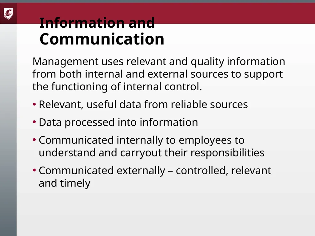 Audits and Internal Controls Presented by: Tami - slide 37 of 50