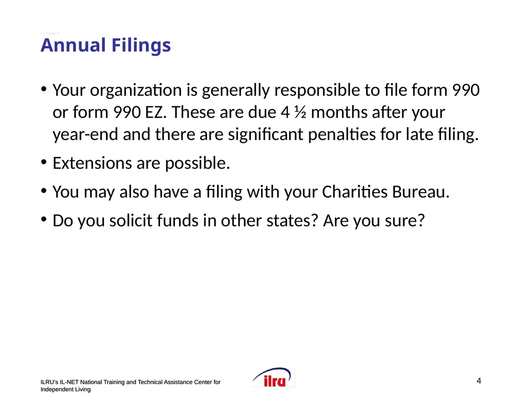 >>Slide 1 ILRU’s IL-NET National Training and - slide 4 of 19