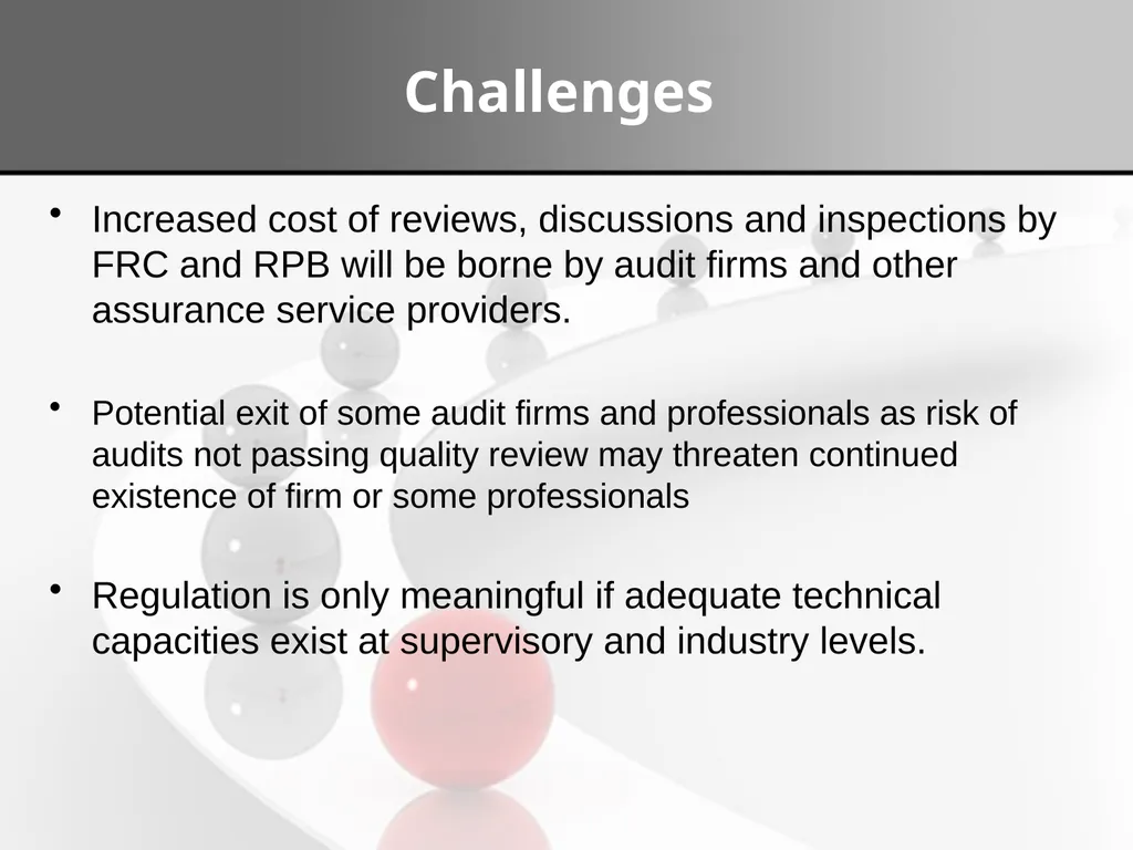 Understanding the FRC’s Audit Regulations 2020: - slide 38 of 41