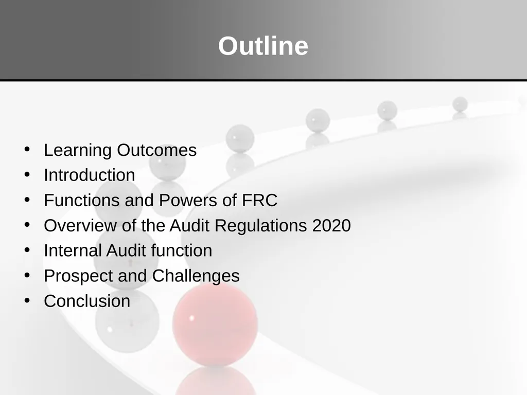 Understanding the FRC’s Audit Regulations 2020: - slide 2 of 41