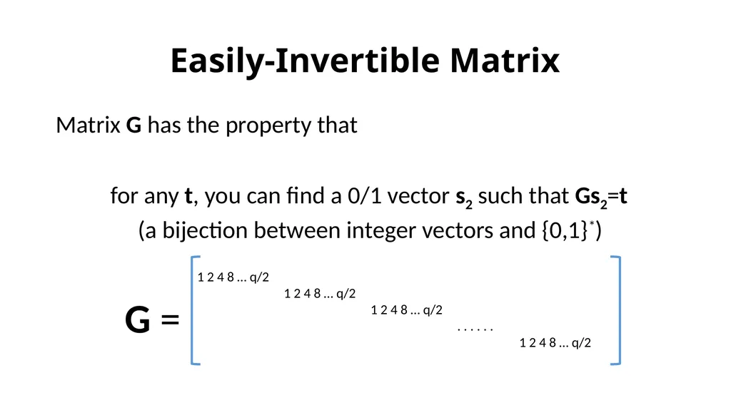 Simple Lattice Trapdoor Sampling from a Broad - slide 8 of 19