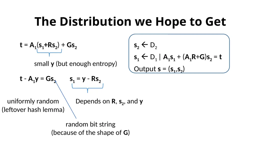 Simple Lattice Trapdoor Sampling from a Broad - slide 12 of 19