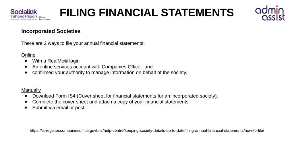 UNDERSTANDING FINANCES Annual Financial Statements - slide 26 of 28