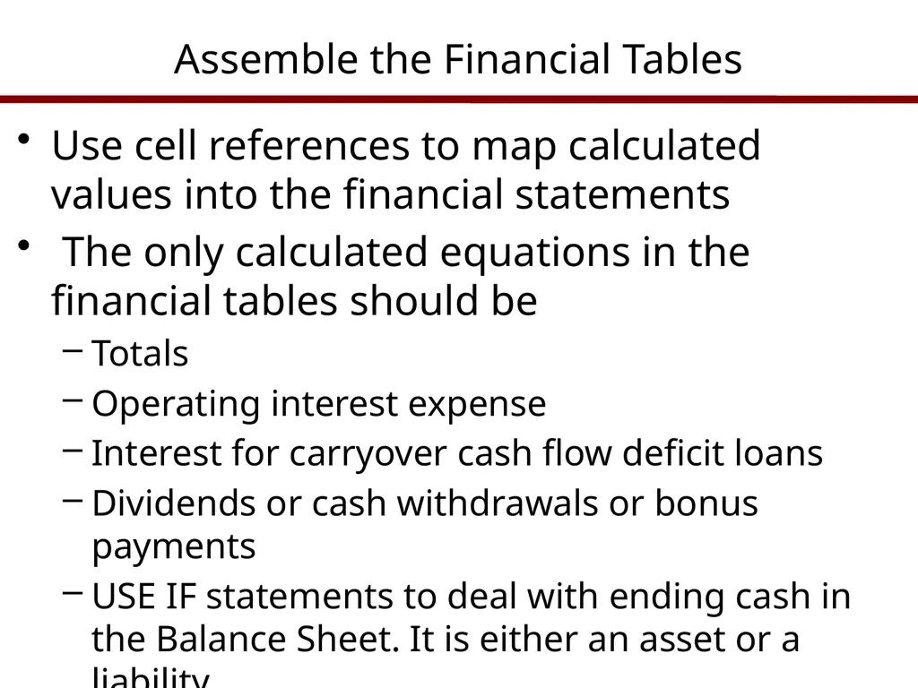 Lecture 15-2 Building Financial Models Material - slide 10 of 15