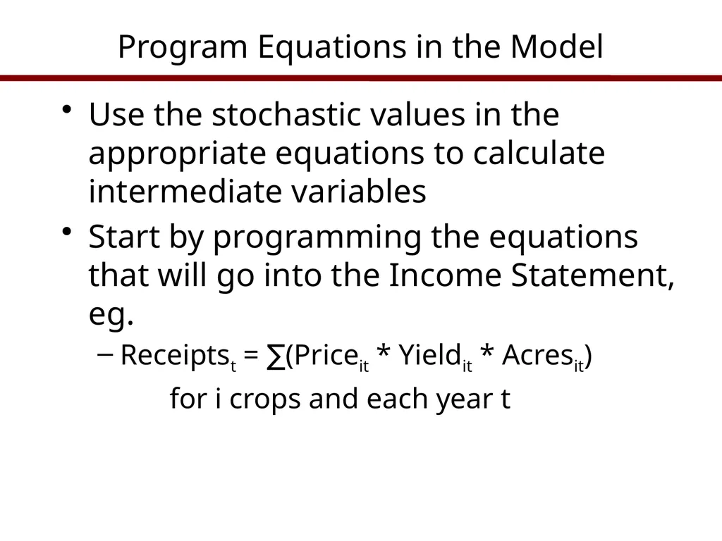 Lecture 15-2 Building Financial Models Material - slide 9 of 15