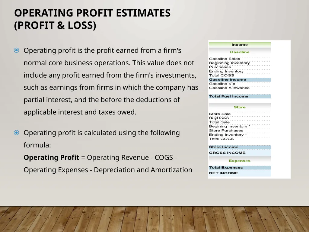 C-STORE OFFICE ADVANCED ACCOUNTING – Accounting - slide 9 of 13