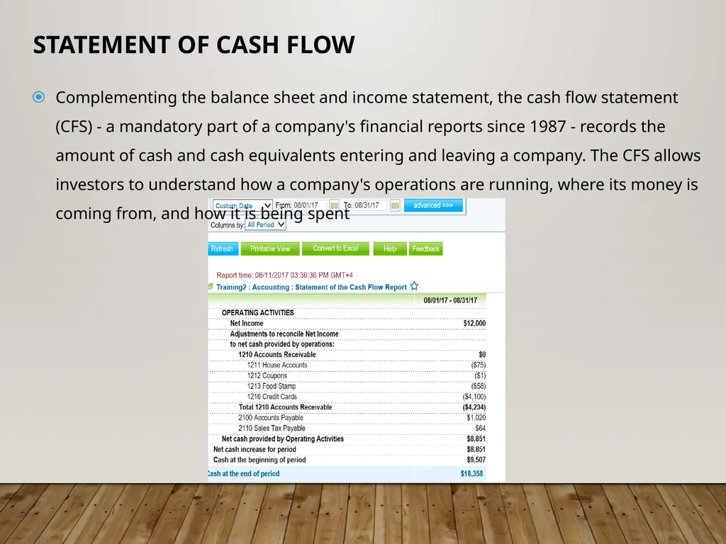C-STORE OFFICE ADVANCED ACCOUNTING – Accounting - slide 10 of 13