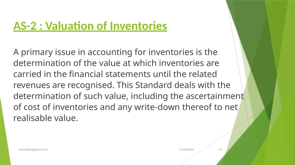 Financial Reporting Standards and Transparency - slide 24 of 28