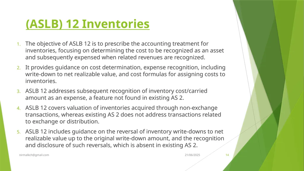 Financial Reporting Standards and Transparency - slide 14 of 28