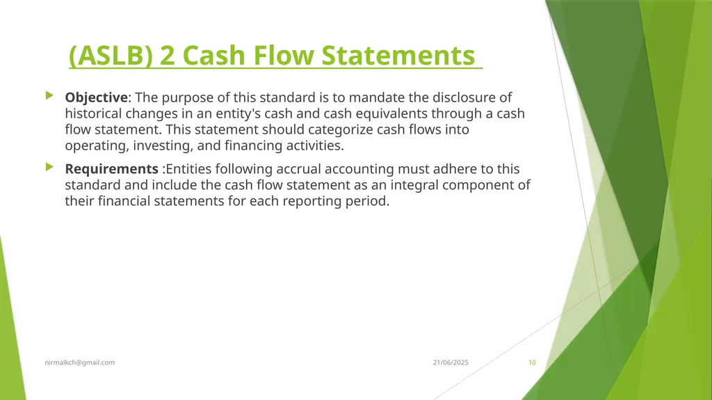 Financial Reporting Standards and Transparency - slide 10 of 28