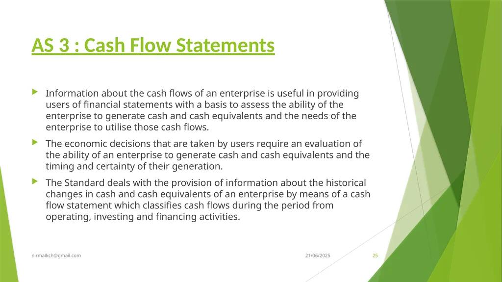 Financial Reporting Standards and Transparency - slide 25 of 28